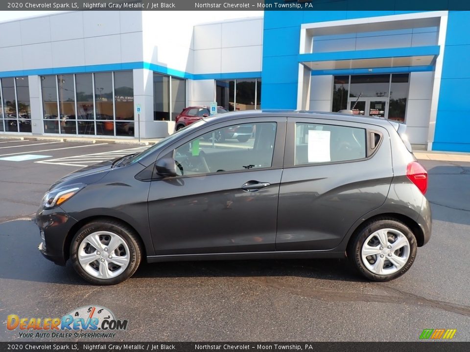 Nightfall Gray Metallic 2020 Chevrolet Spark LS Photo #3