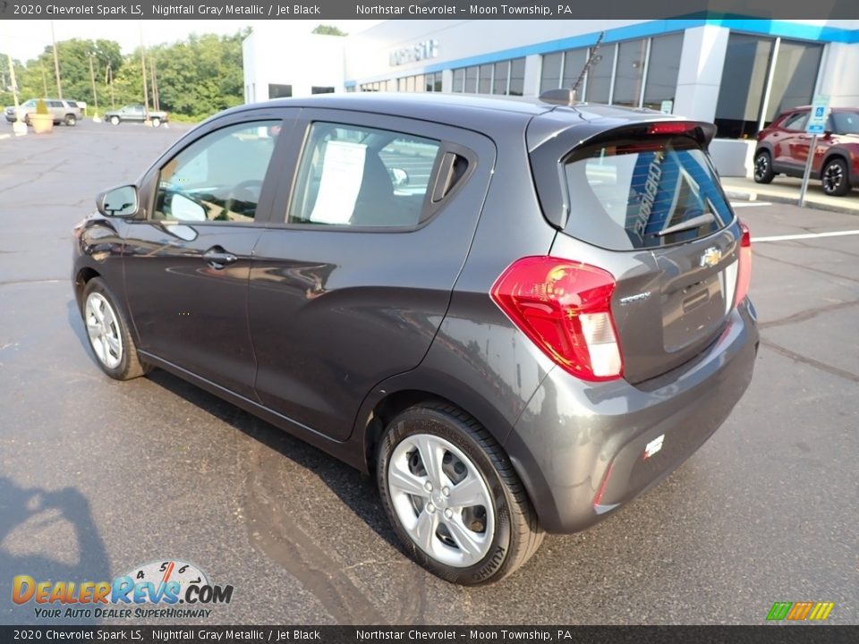 2020 Chevrolet Spark LS Nightfall Gray Metallic / Jet Black Photo #4