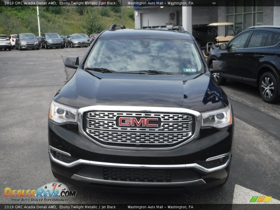 2019 GMC Acadia Denali AWD Ebony Twilight Metallic / Jet Black Photo #4