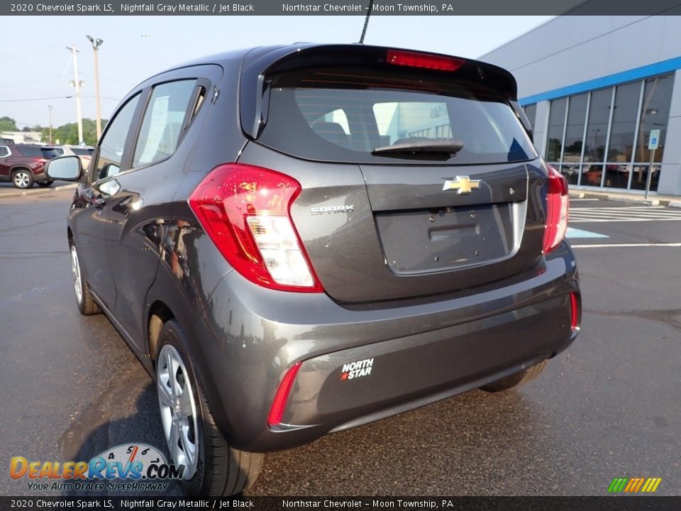 2020 Chevrolet Spark LS Nightfall Gray Metallic / Jet Black Photo #5