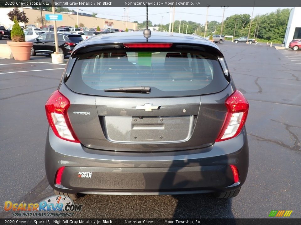 2020 Chevrolet Spark LS Nightfall Gray Metallic / Jet Black Photo #6