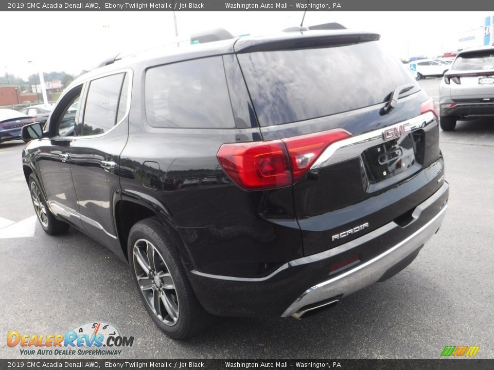 2019 GMC Acadia Denali AWD Ebony Twilight Metallic / Jet Black Photo #7