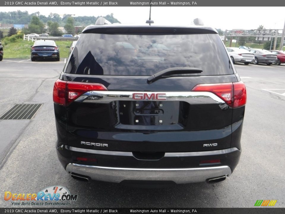 2019 GMC Acadia Denali AWD Ebony Twilight Metallic / Jet Black Photo #8