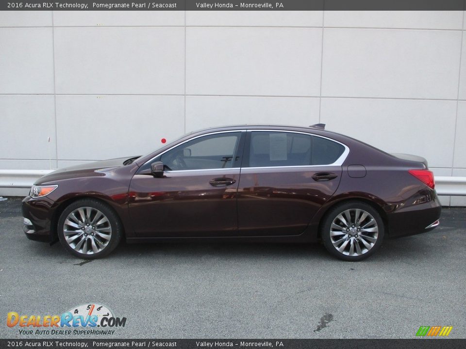 Pomegranate Pearl 2016 Acura RLX Technology Photo #2