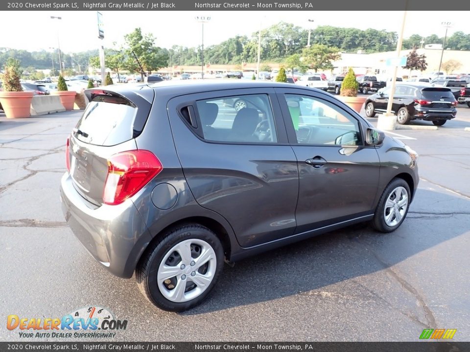 2020 Chevrolet Spark LS Nightfall Gray Metallic / Jet Black Photo #8