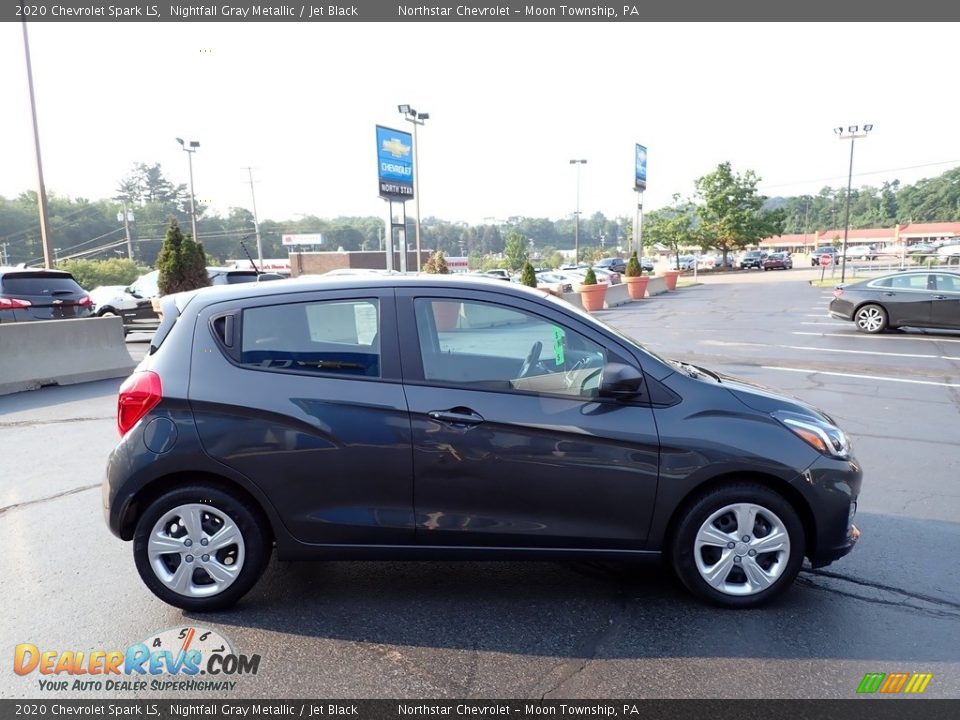 2020 Chevrolet Spark LS Nightfall Gray Metallic / Jet Black Photo #9