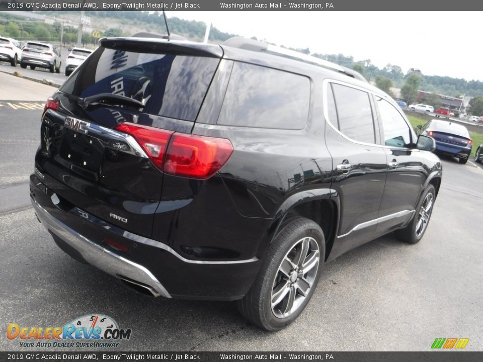 2019 GMC Acadia Denali AWD Ebony Twilight Metallic / Jet Black Photo #9