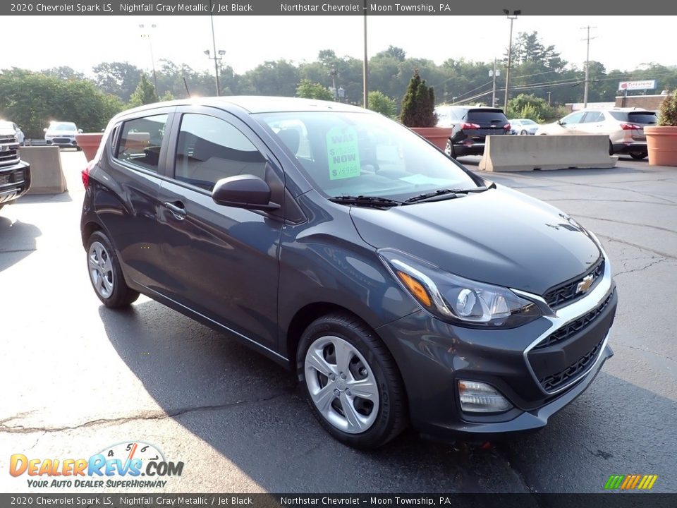 2020 Chevrolet Spark LS Nightfall Gray Metallic / Jet Black Photo #10