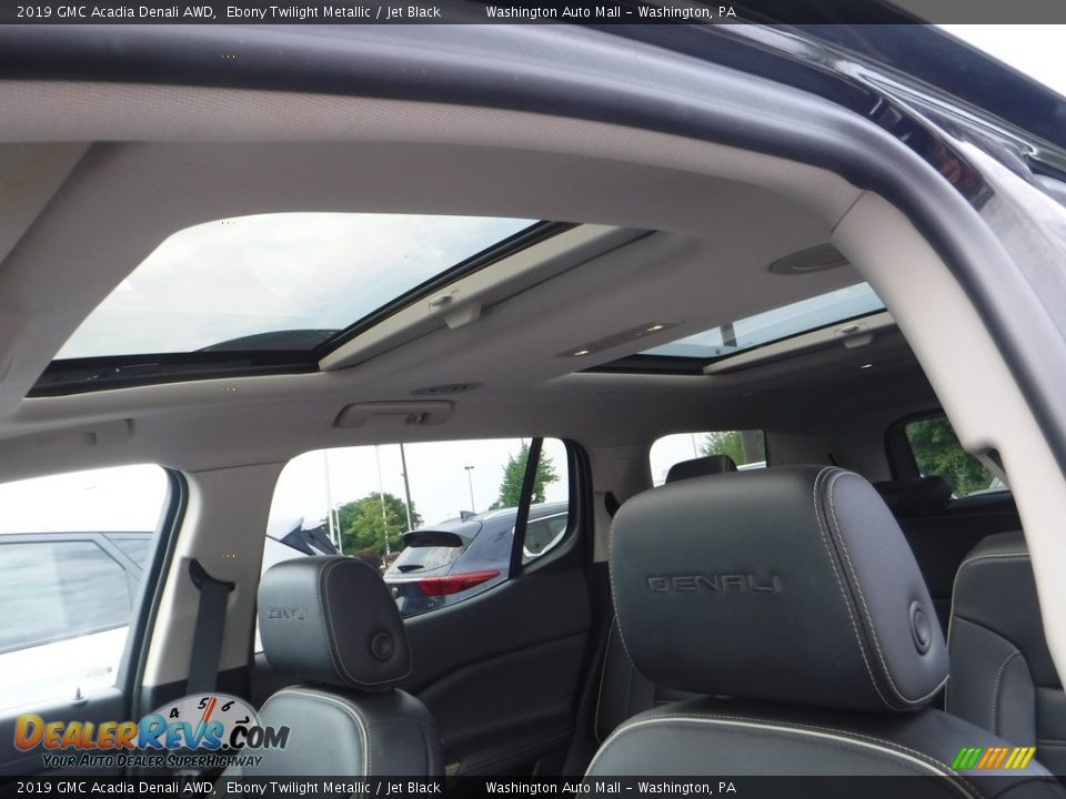 2019 GMC Acadia Denali AWD Ebony Twilight Metallic / Jet Black Photo #11