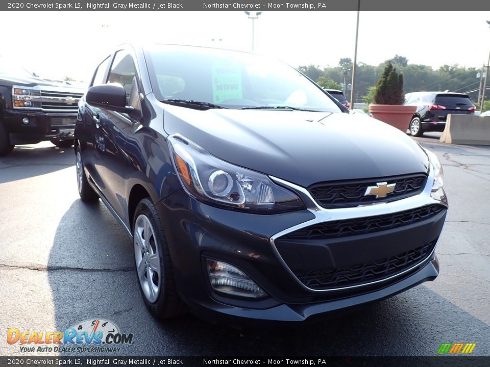 2020 Chevrolet Spark LS Nightfall Gray Metallic / Jet Black Photo #11