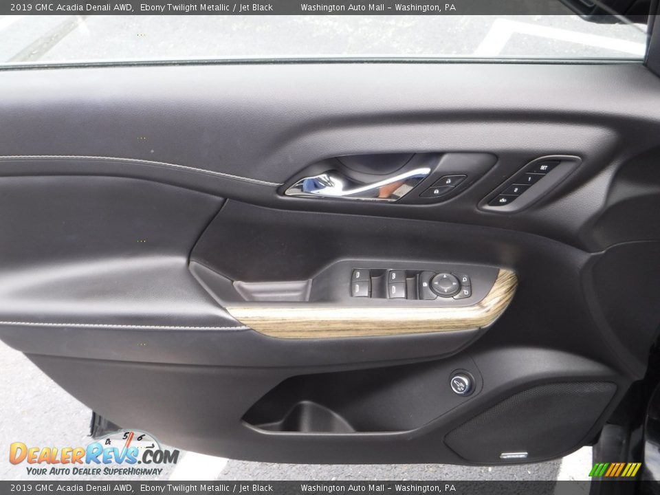 2019 GMC Acadia Denali AWD Ebony Twilight Metallic / Jet Black Photo #12