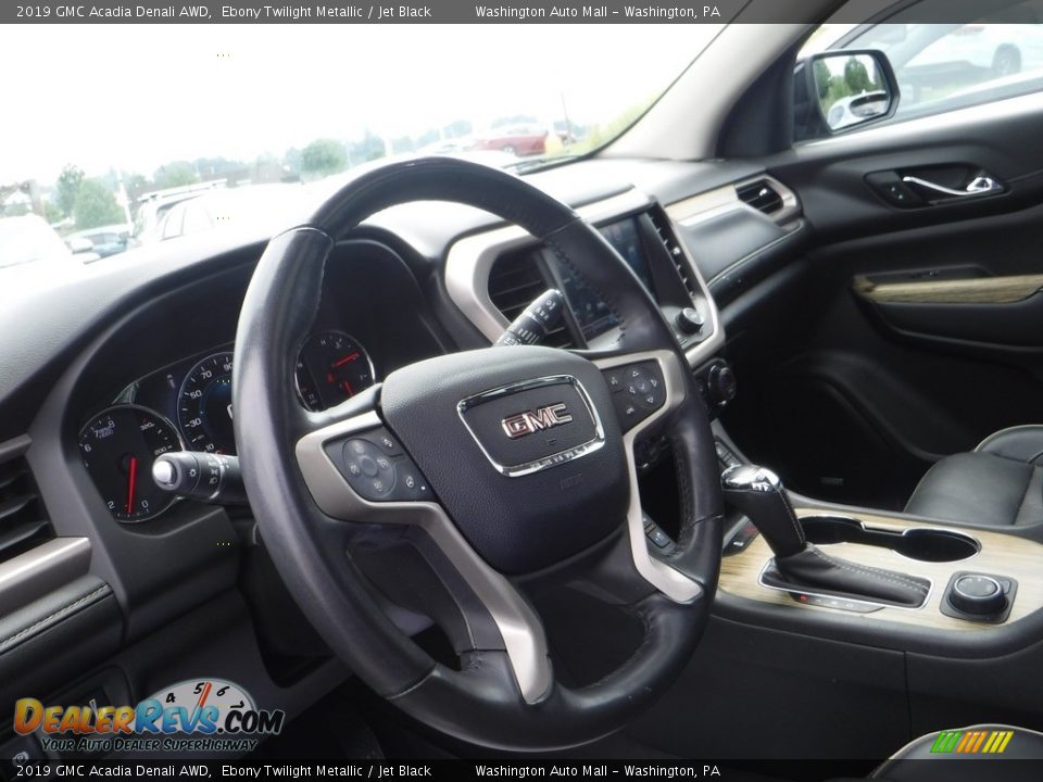 2019 GMC Acadia Denali AWD Ebony Twilight Metallic / Jet Black Photo #13