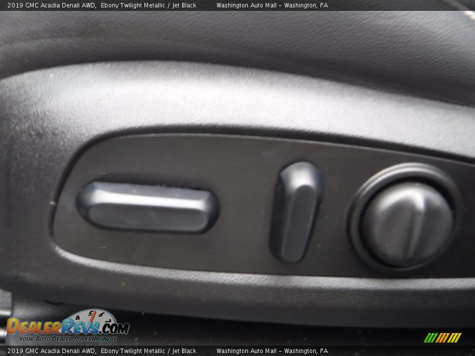 2019 GMC Acadia Denali AWD Ebony Twilight Metallic / Jet Black Photo #16
