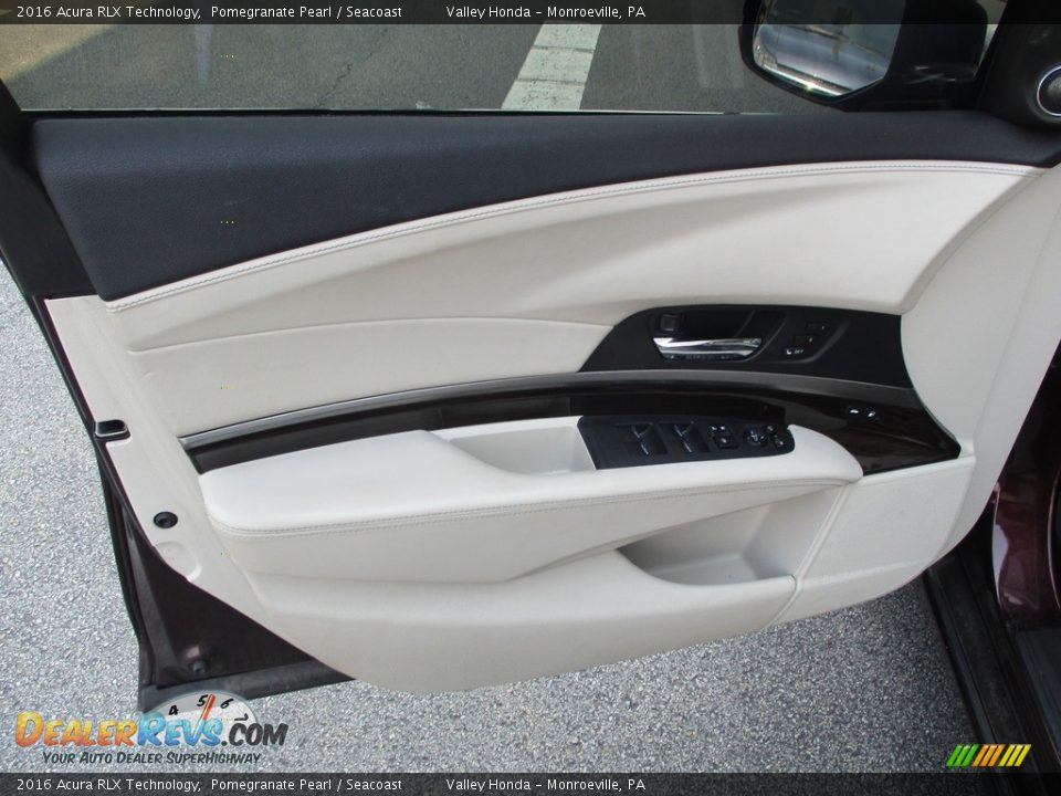 2016 Acura RLX Technology Pomegranate Pearl / Seacoast Photo #10