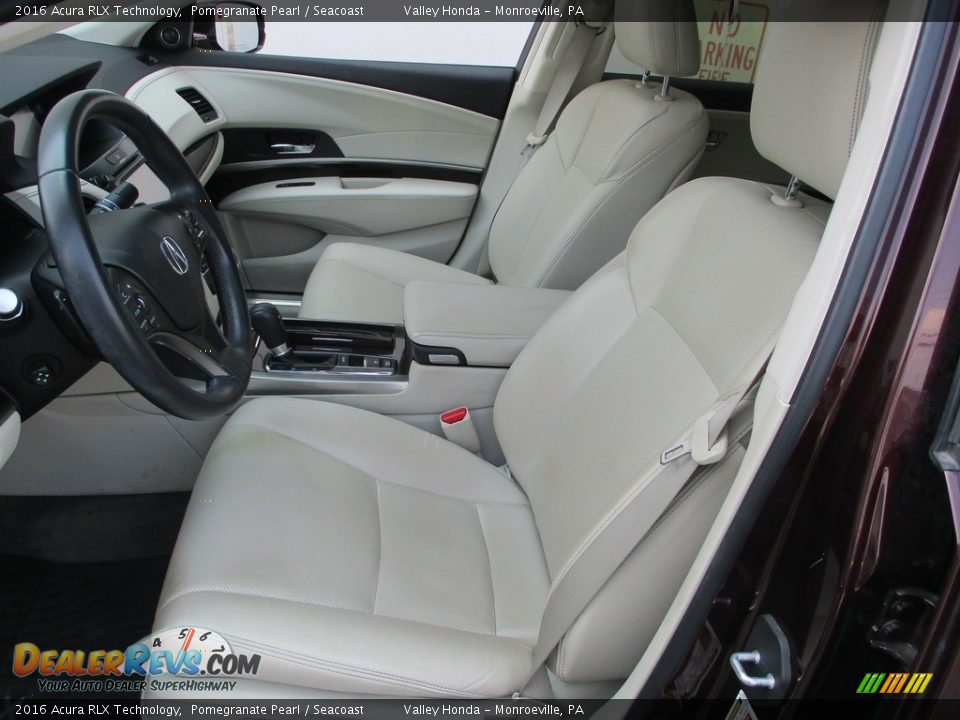 Front Seat of 2016 Acura RLX Technology Photo #11