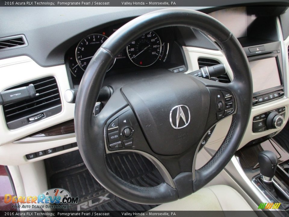 2016 Acura RLX Technology Steering Wheel Photo #14