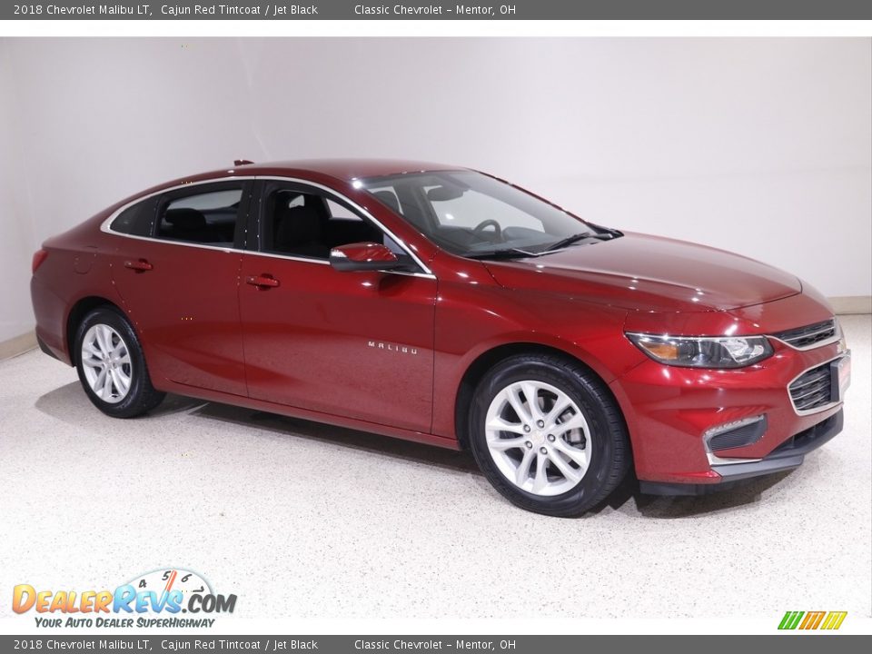 2018 Chevrolet Malibu LT Cajun Red Tintcoat / Jet Black Photo #1