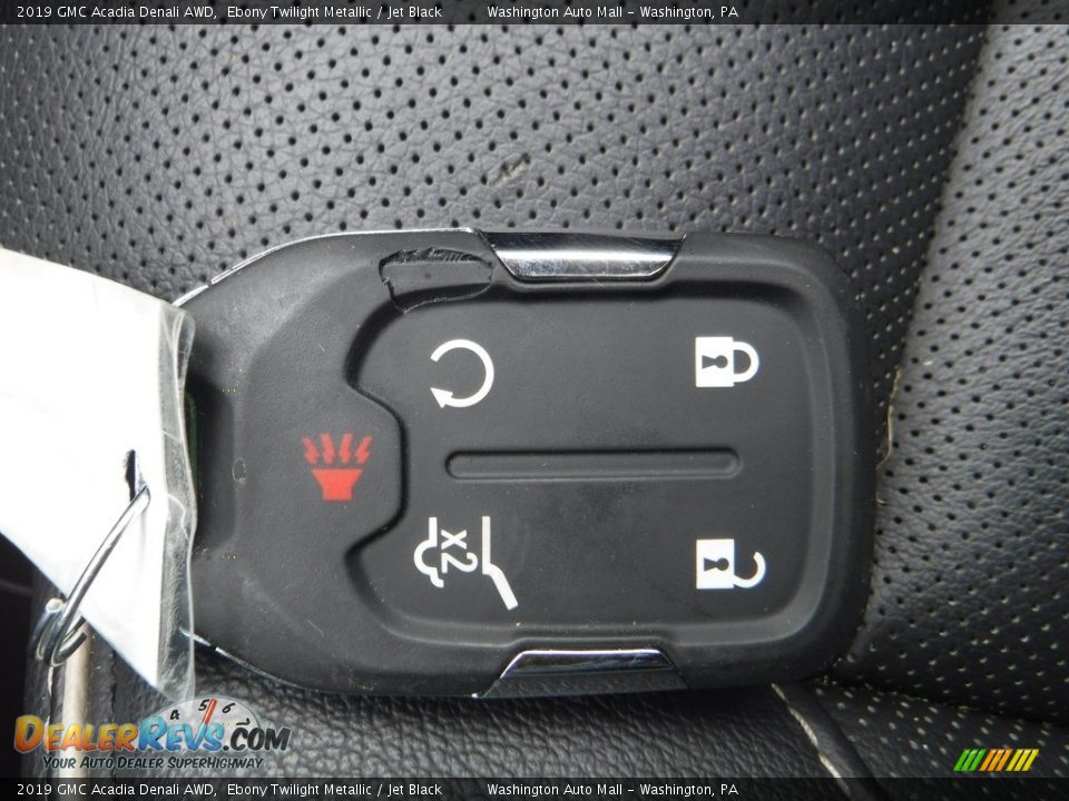 2019 GMC Acadia Denali AWD Ebony Twilight Metallic / Jet Black Photo #30
