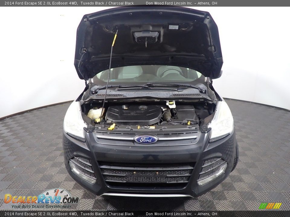 2014 Ford Escape SE 2.0L EcoBoost 4WD Tuxedo Black / Charcoal Black Photo #6