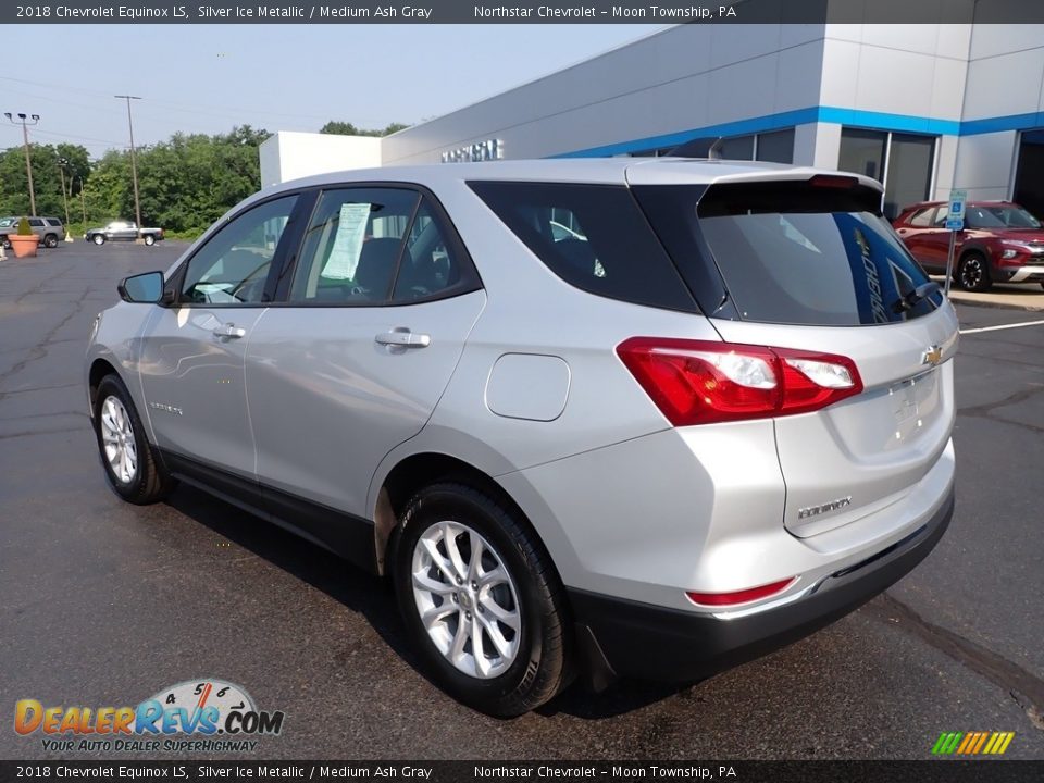 2018 Chevrolet Equinox LS Silver Ice Metallic / Medium Ash Gray Photo #4