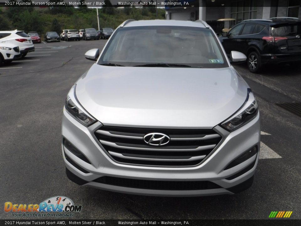 2017 Hyundai Tucson Sport AWD Molten Silver / Black Photo #3