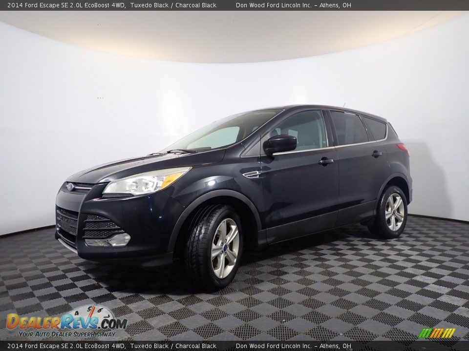 2014 Ford Escape SE 2.0L EcoBoost 4WD Tuxedo Black / Charcoal Black Photo #8