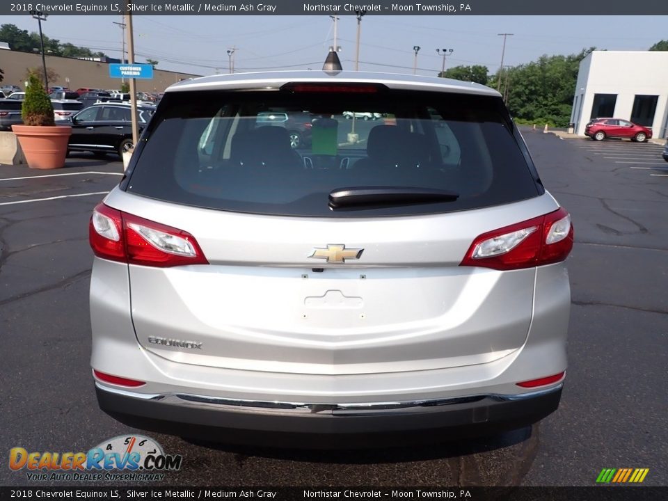 2018 Chevrolet Equinox LS Silver Ice Metallic / Medium Ash Gray Photo #6