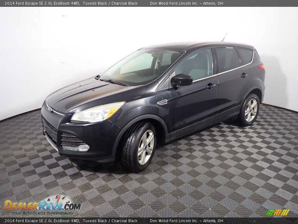 2014 Ford Escape SE 2.0L EcoBoost 4WD Tuxedo Black / Charcoal Black Photo #9