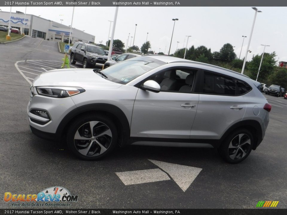 2017 Hyundai Tucson Sport AWD Molten Silver / Black Photo #5