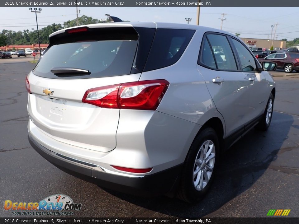 2018 Chevrolet Equinox LS Silver Ice Metallic / Medium Ash Gray Photo #8