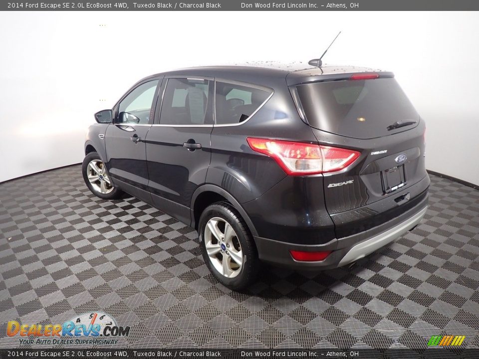 2014 Ford Escape SE 2.0L EcoBoost 4WD Tuxedo Black / Charcoal Black Photo #11