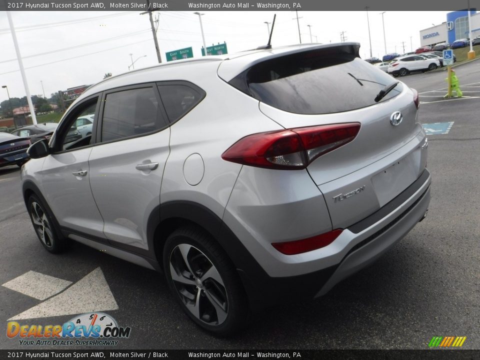 2017 Hyundai Tucson Sport AWD Molten Silver / Black Photo #7