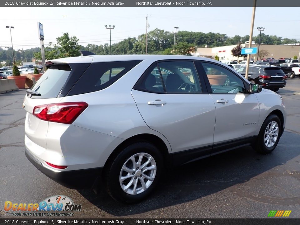 2018 Chevrolet Equinox LS Silver Ice Metallic / Medium Ash Gray Photo #9