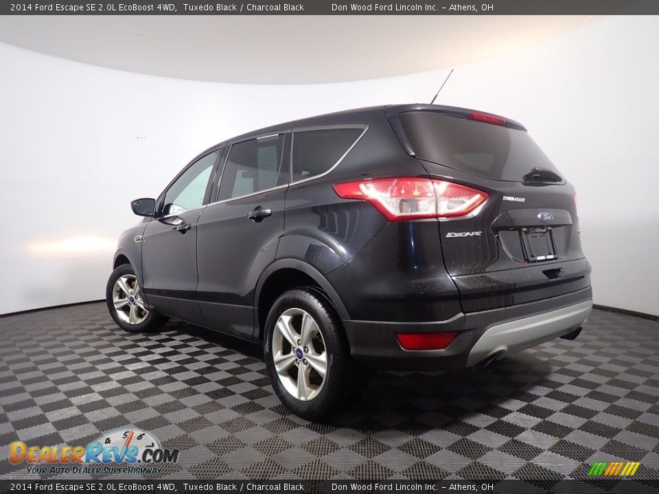 2014 Ford Escape SE 2.0L EcoBoost 4WD Tuxedo Black / Charcoal Black Photo #12