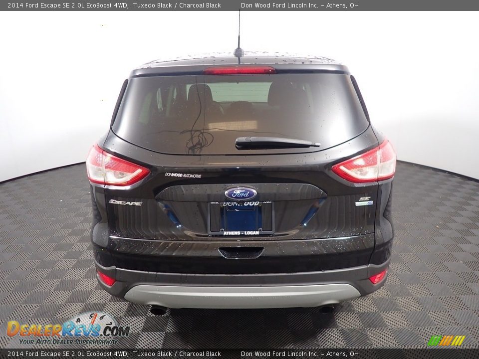 2014 Ford Escape SE 2.0L EcoBoost 4WD Tuxedo Black / Charcoal Black Photo #13