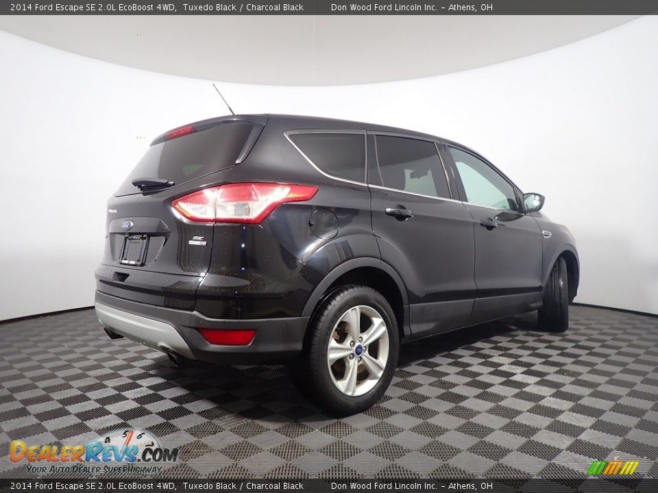 2014 Ford Escape SE 2.0L EcoBoost 4WD Tuxedo Black / Charcoal Black Photo #16