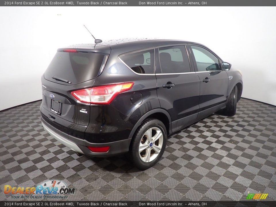 2014 Ford Escape SE 2.0L EcoBoost 4WD Tuxedo Black / Charcoal Black Photo #17