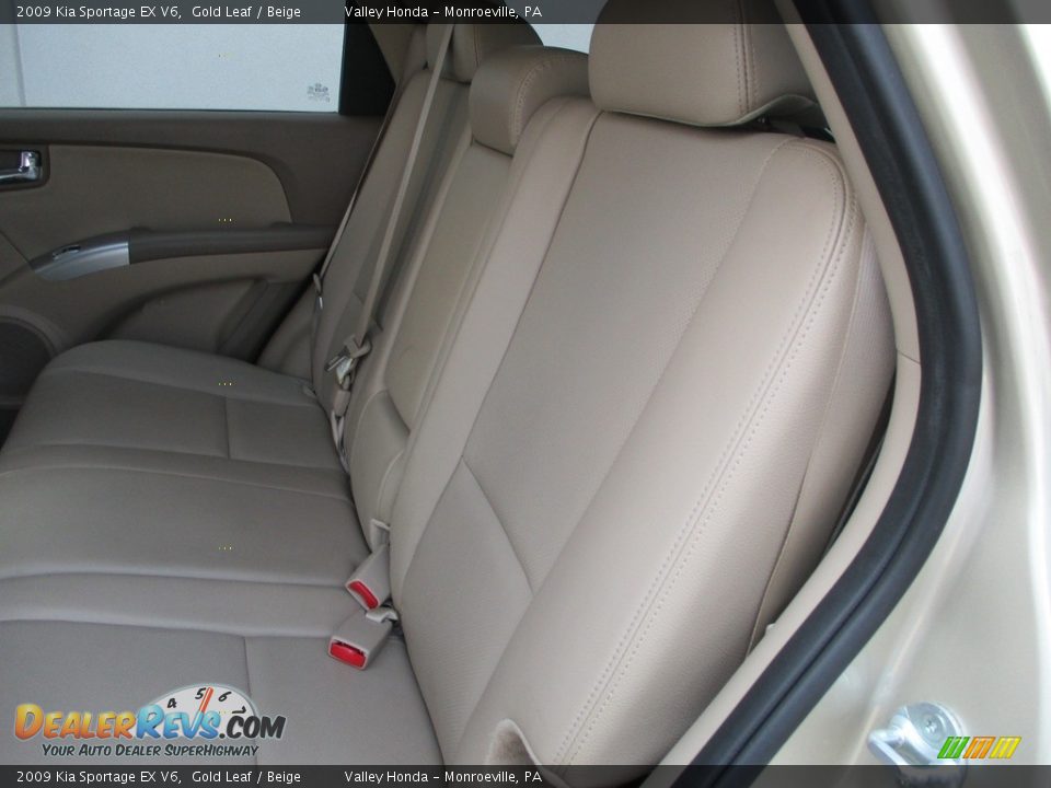 2009 Kia Sportage EX V6 Gold Leaf / Beige Photo #13