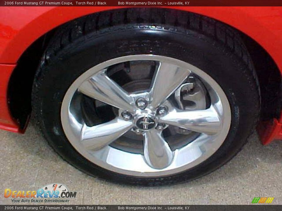 2006 Ford Mustang GT Premium Coupe Torch Red / Black Photo #4