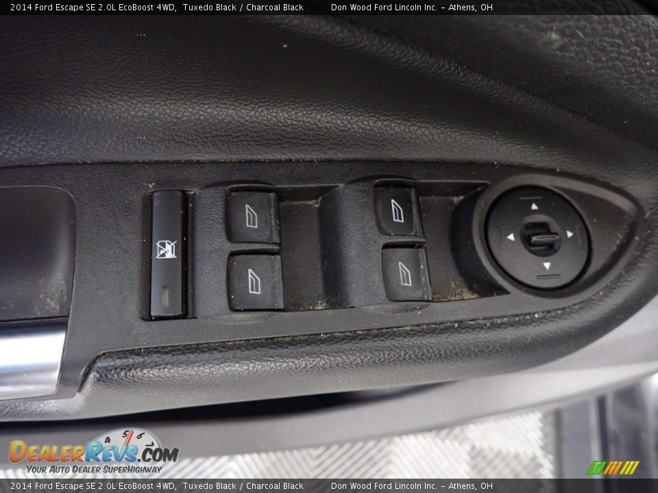 2014 Ford Escape SE 2.0L EcoBoost 4WD Tuxedo Black / Charcoal Black Photo #19