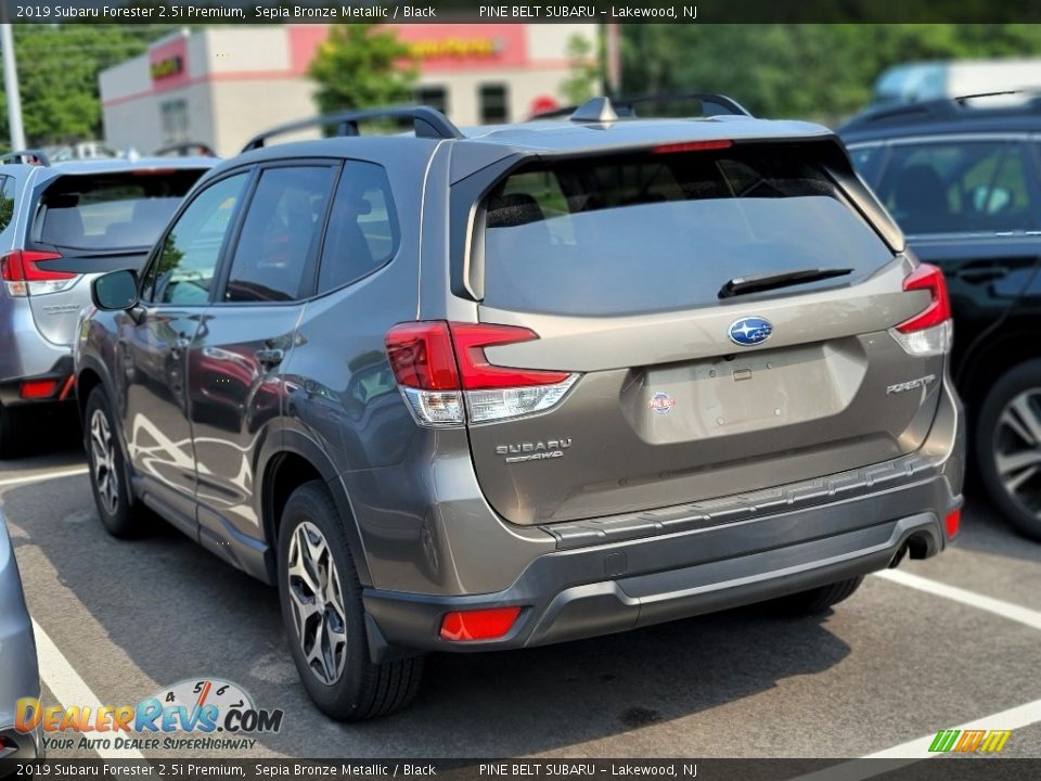 2019 Subaru Forester 2.5i Premium Sepia Bronze Metallic / Black Photo #5