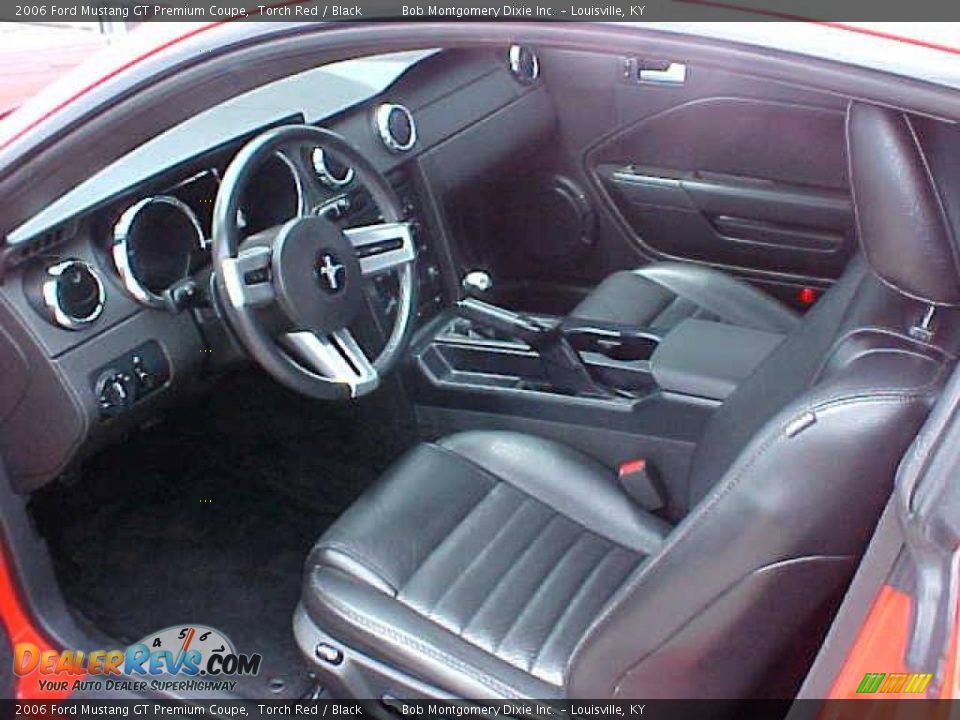 2006 Ford Mustang GT Premium Coupe Torch Red / Black Photo #6