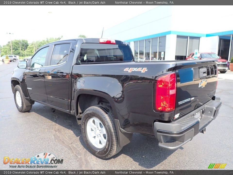 2019 Chevrolet Colorado WT Crew Cab 4x4 Black / Jet Black/Dark Ash Photo #4