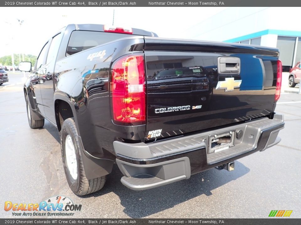 2019 Chevrolet Colorado WT Crew Cab 4x4 Black / Jet Black/Dark Ash Photo #5