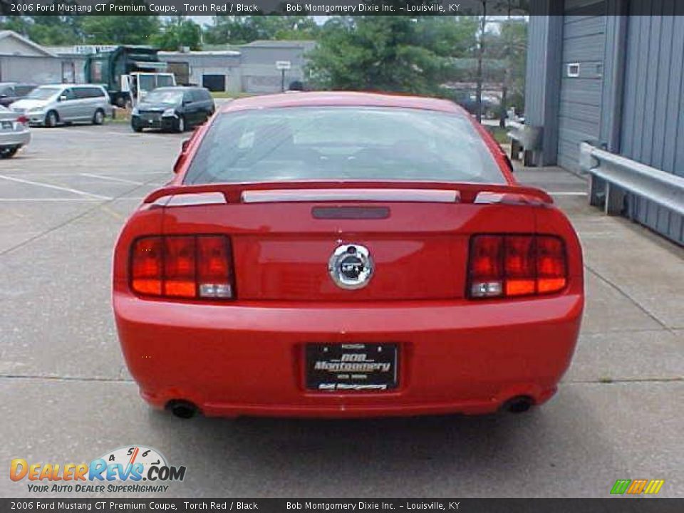 2006 Ford Mustang GT Premium Coupe Torch Red / Black Photo #7