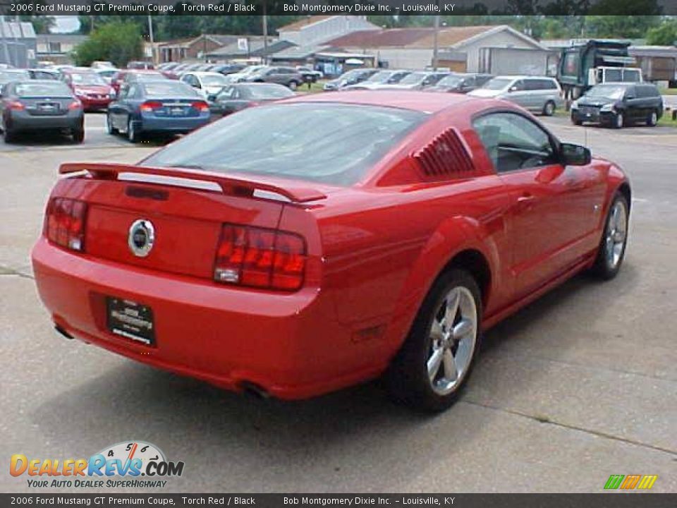 2006 Ford Mustang GT Premium Coupe Torch Red / Black Photo #8