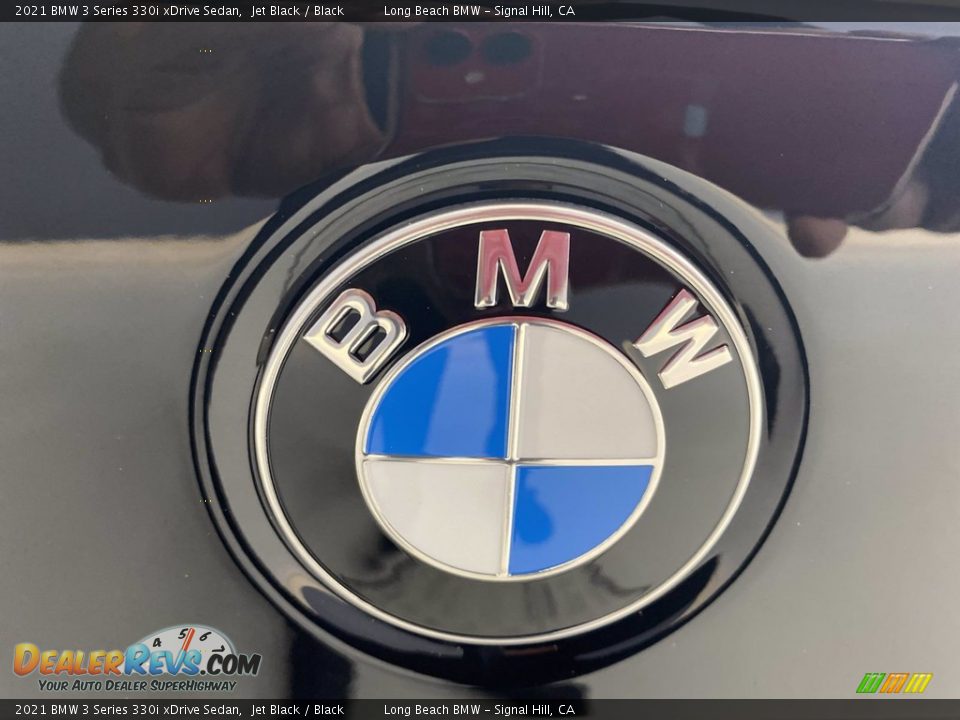 2021 BMW 3 Series 330i xDrive Sedan Jet Black / Black Photo #7