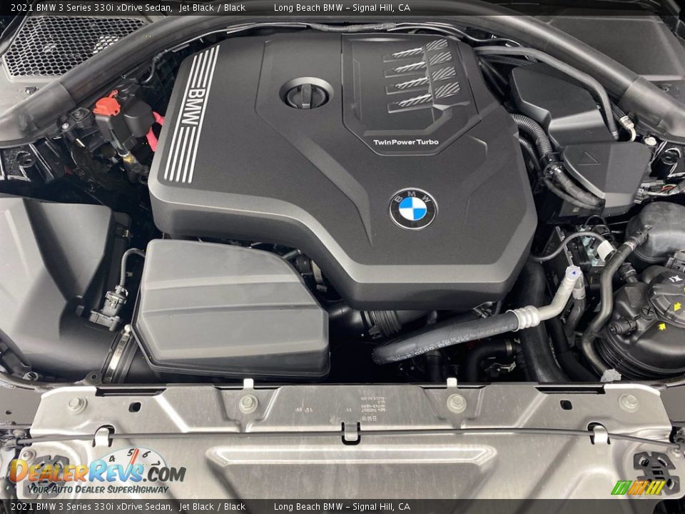 2021 BMW 3 Series 330i xDrive Sedan 2.0 Liter DI TwinPower Turbocharged DOHC 16-Valve VVT 4 Cylinder Engine Photo #9