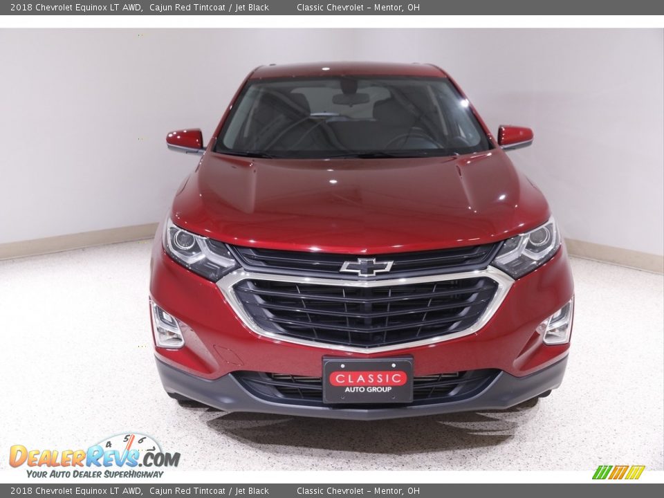 2018 Chevrolet Equinox LT AWD Cajun Red Tintcoat / Jet Black Photo #2