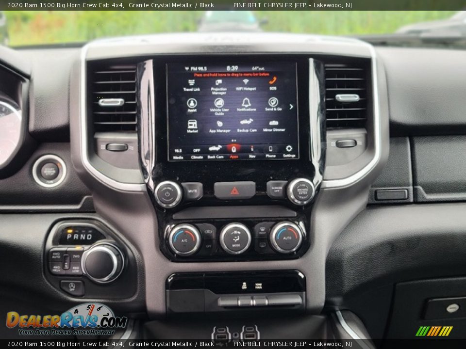 2020 Ram 1500 Big Horn Crew Cab 4x4 Granite Crystal Metallic / Black Photo #4